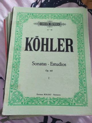 Partituras Piano 3€/libro