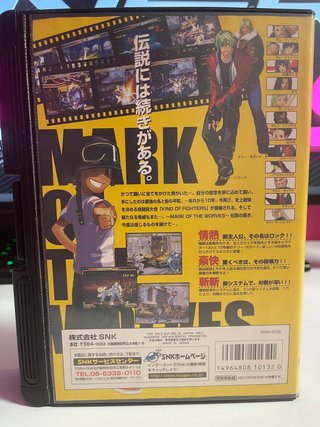 Neo Geo AES Garou Mark of the Wolves JAP SNK Origi