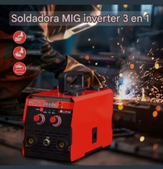 Soldadora Inverter MIG/MMA/TIG 270A
