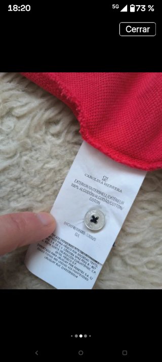 Polo, hombre. Carolina Herrera