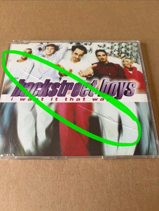 CD Single Backstreet Boys - I Want It That Way