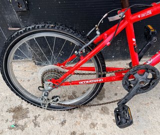 Bicicleta Boomerang Open 20 Roja