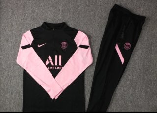 Chándal PSG Nike Negro y Rosa