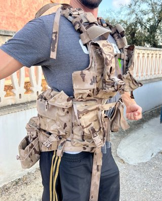 Chaleco táctico militar dessert