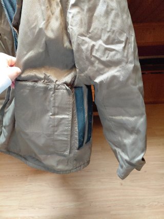 Abrigo  Hombre XXL Beige/Gris