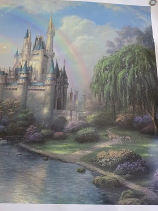 Lona Decorativa Castillo Princesa