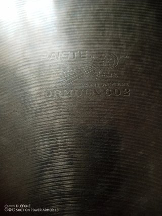 Plato Ride Paiste 17