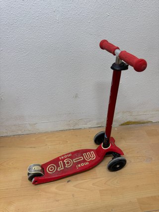 Patinete Micro Maxi 3 Ruedas Rojo
