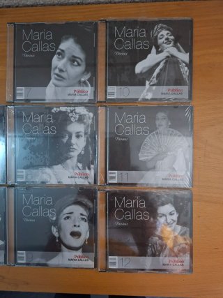 Colección CDs María Callas Divina