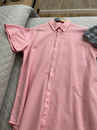 Lote 5 Camisas Manga Corta Hombre