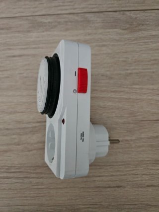 Temporizador analógico Garza 24h
