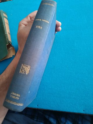 Primera edición español libro 1984 George Orwell
