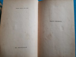 Primera edición español libro 1984 George Orwell