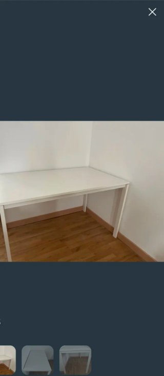 Mesa Vihalis Ikea Blanca