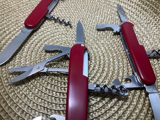 3 Canivetes Victorinox: Climber, Spartan, Waiter