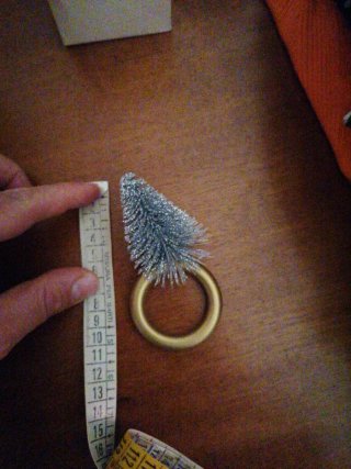 Segnaposto Alberello Oro e Argento