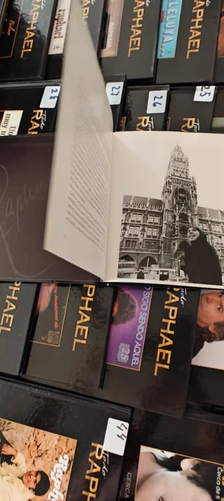 Colección Todo Raphael 45 Libros-CDs