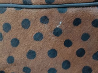 Bolso Adolfo Dominguez Piel Bovina Negro/Marrón