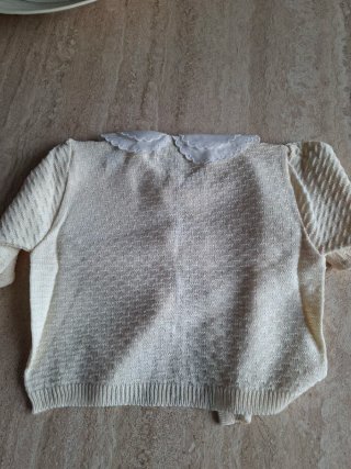 Golf lana bambina 6-9 mesi
