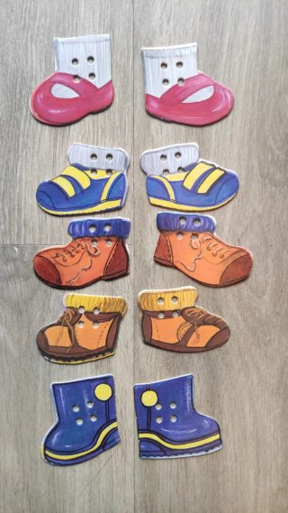 Juego Lazos para coser Educa años 80