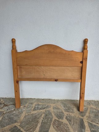 Capçal individual fusta/ Cabezal individual madera