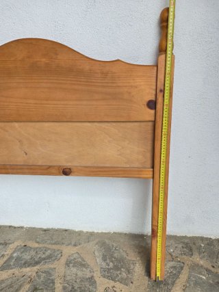 Capçal individual fusta/ Cabezal individual madera