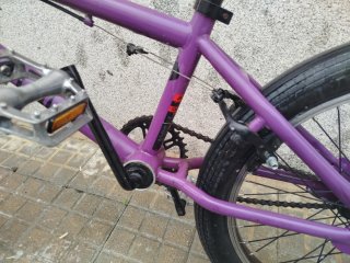 Bicicleta BMX Morada