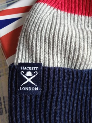 Conjunto gorro y bufanda Hackett London niños