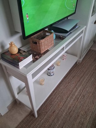 Mueble consola blanco madera
