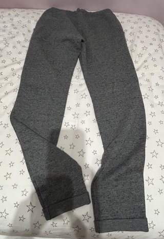 Pantalón chándal niña gris