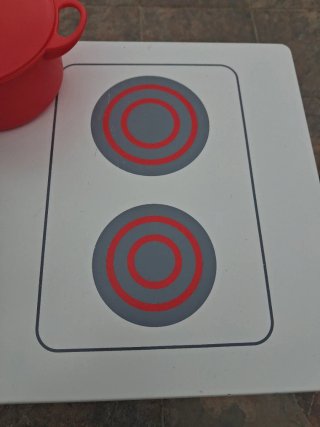 Cocinita de madera infantil