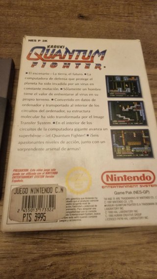 Quantum Fighter NES - Versión Española