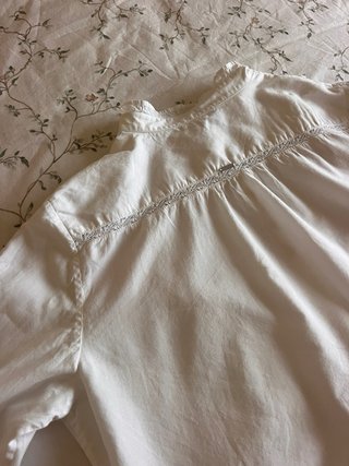 Camisa IKKS blanca con bordados