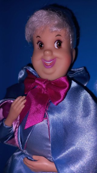 Dificil muñeca Hada Madrina de Cenicienta - Disney