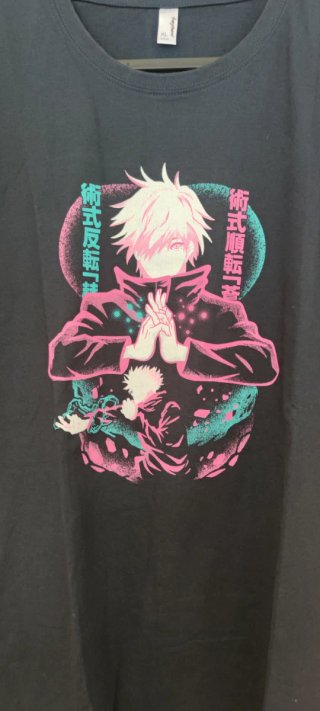 Camiseta Anime Talla XL