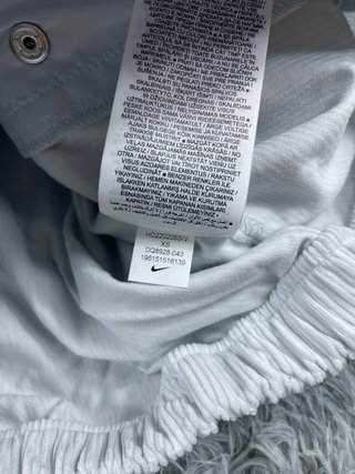Chaqueta Nike Air Gris y Blanca