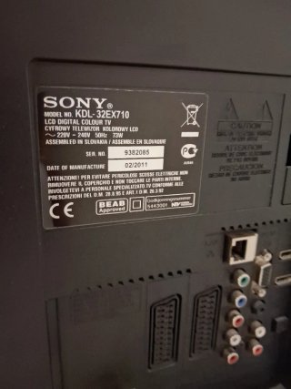 TV Sony Bravia para reparar