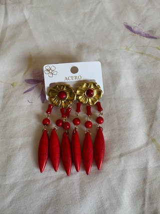 Accesorios flamenca coral