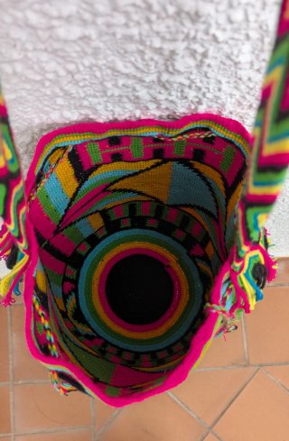 Bolso Wayuu Colombiano