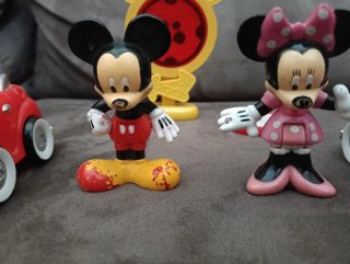 Set 2 Macchinine Minnie e Topolino Fisher