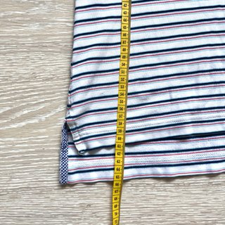 Polo Tommy Hilfiger Rayas L Blanco/Azul/Rojo