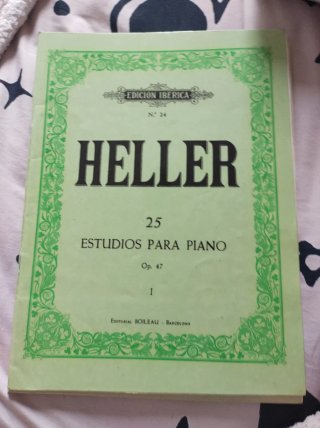 Partituras Piano Heller/Czerny/Wird...