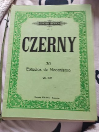Partituras Piano Heller/Czerny/Wird...