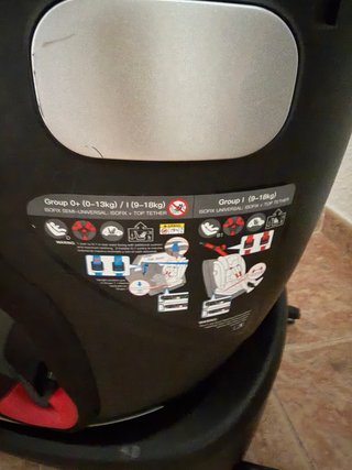 Silla coche Be Cool Pivot 360 giratoria, poco uso