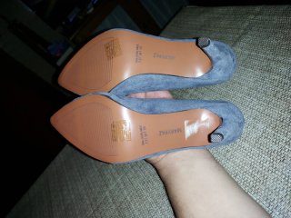 Tacones Marypaz Azul  Talla 38 Solo dos puestas.