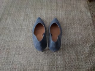 Tacones Marypaz Azul  Talla 38 Solo dos puestas.