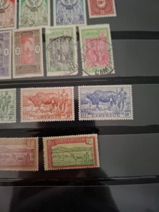 Lote Sellos Antiguos Colonias Francesas