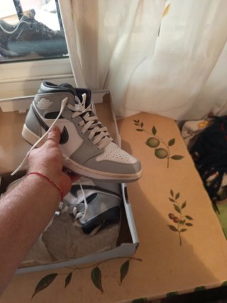 Jordan 1 Grigio e Bianco