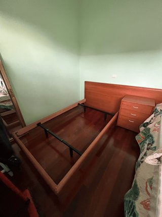 Conjunto Dormitorio madera completo