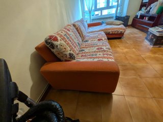 Sofá modular estampado